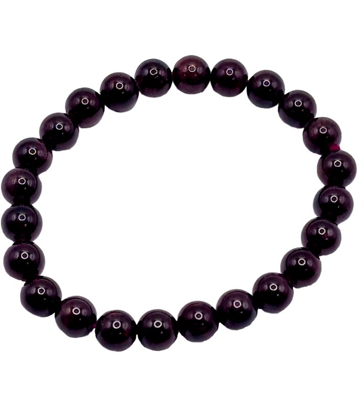 Deep Crimson Rhodolite Garnet Bracelet