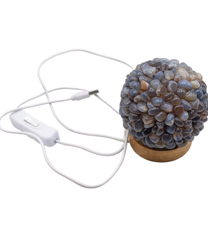 Agate Lamp  Stone