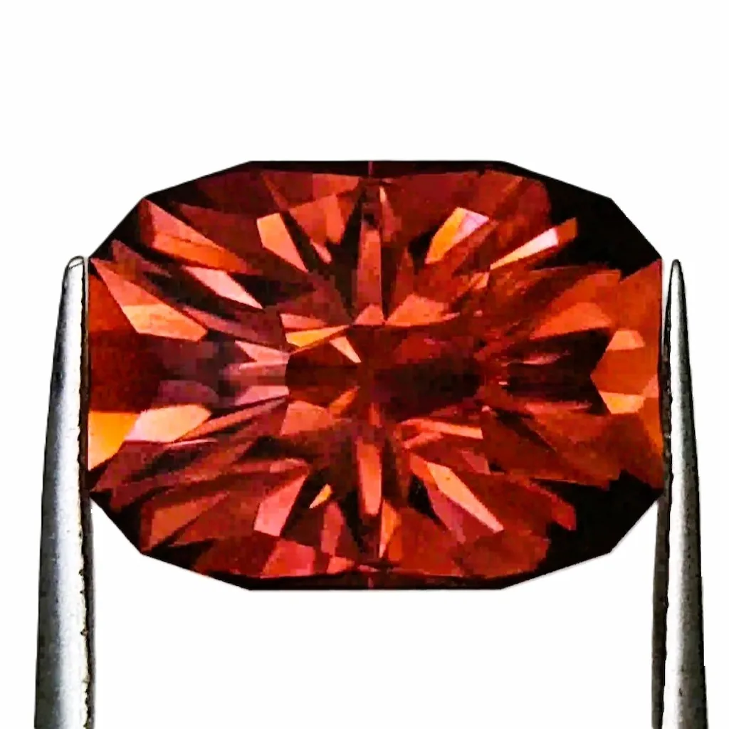 Unheated High Precision Cut Rubelite Tourmaline